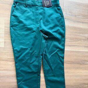 NWT Boston Proper Newport Modern Slim Straight Leg Slit Front Trouser Pant